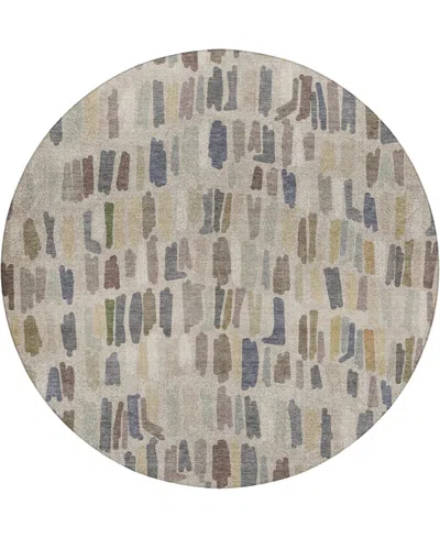 Dalyn Kenner Kn5 8'x8' Round Area Rug In Multi