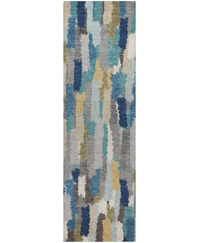 Dalyn Kenner Kn6 2'3"x7'6" Runner Area Rug In Blue