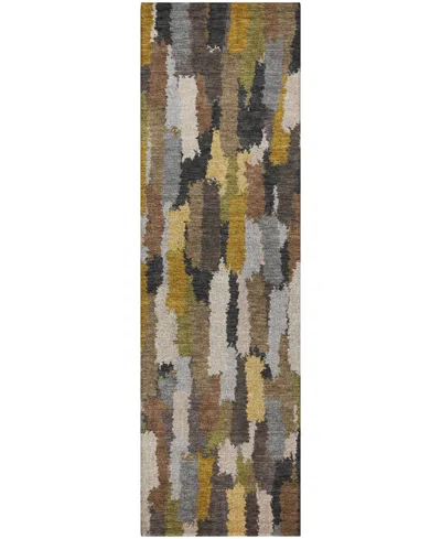 Dalyn Kenner Kn6 2'3"x7'6" Runner Area Rug In Brown