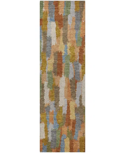 Dalyn Kenner Kn6 2'3"x7'6" Runner Area Rug In Brown