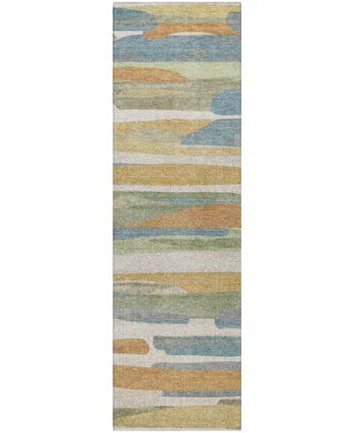 Dalyn Kenner Kn7 2'3"x7'6" Runner Area Rug In Brown