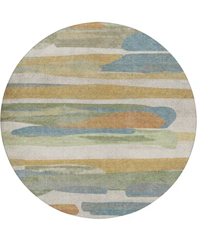 Dalyn Kenner Kn7 8'x8' Round Area Rug In Multi