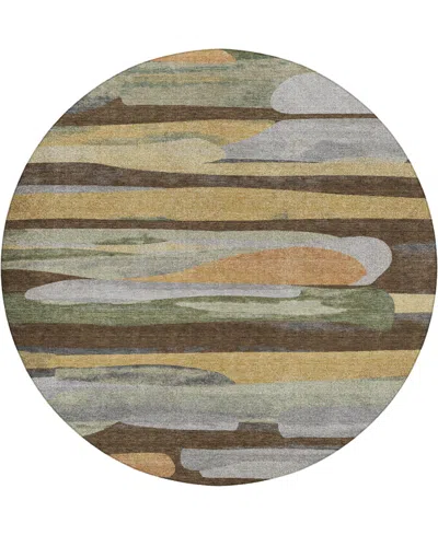 Dalyn Kenner Kn7 8'x8' Round Area Rug In Multi