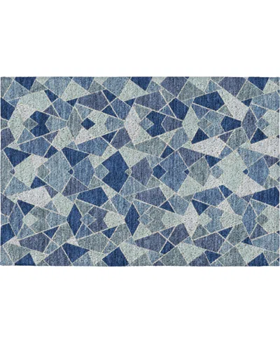 Dalyn Kenner Kn8 1'8"x2'6" Area Rug In Blue
