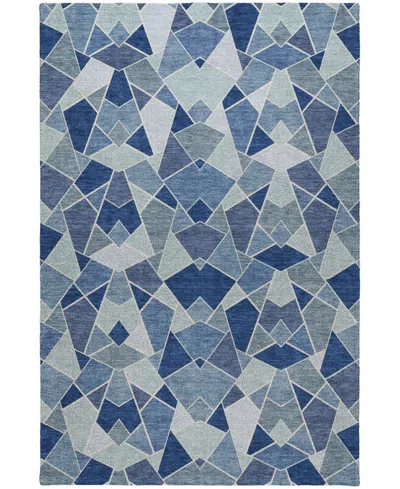 Dalyn Kenner Kn8 6'6"x9'6" Area Rug In Blue