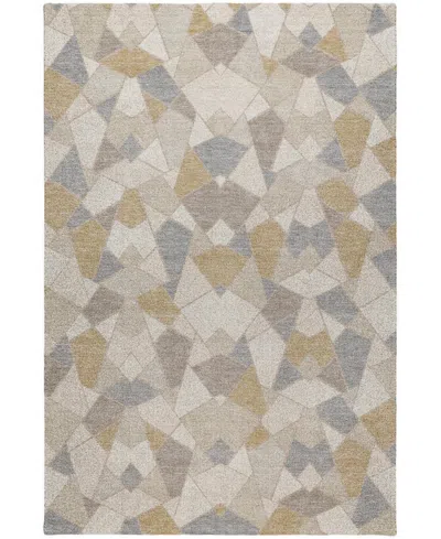 Dalyn Kenner Kn8 6'6"x9'6" Area Rug In Brown