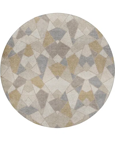 Dalyn Kenner Kn8 8'x8' Round Area Rug In Multi