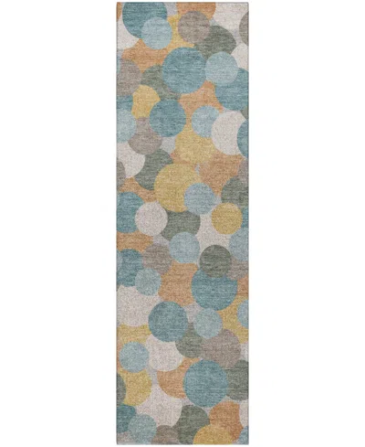 Dalyn Kenner Kn9 2'3"x7'6" Runner Area Rug In Blue
