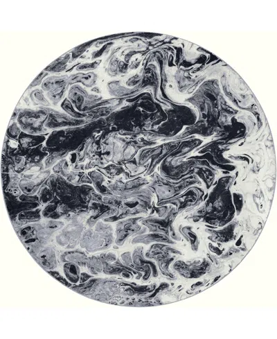 Dalyn Kikiamo Washable Kk14 8' X 8' Round Area Rug In Multi