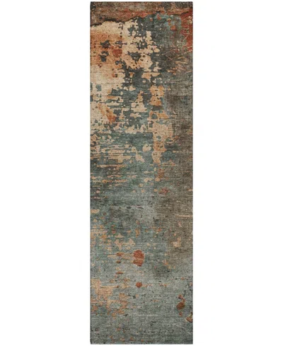 Dalyn Kochi Kc11 2'3"x7'6" Runner Area Rug In Green