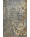 Dalyn Kochi Kc11 2'6"x3'10" Area Rug In Gray