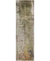 Dalyn Kochi Kc14 2'3"x7'6" Runner Area Rug In Green