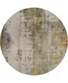 Dalyn Kochi Kc14 8'x8' Round Area Rug In Multi