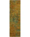 Dalyn Kochi Kc2 2'3"x7'6" Runner Area Rug In Brown