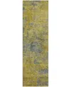 Dalyn Kochi Kc2 2'3"x7'6" Runner Area Rug In Gold