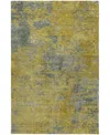 Dalyn Kochi Washable Kc2 10'x14' Area Rug In Yellow