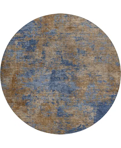 Dalyn Kochi Kc2 8'x8' Round Area Rug In Blue