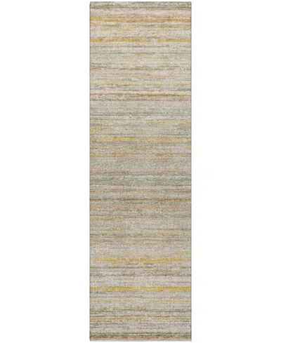 Dalyn Kochi Kc3 2'3"x7'6" Runner Area Rug In Brown