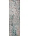 Dalyn Kochi Washable Kc4 2'3"x7'6" Runner Area Rug In Gray