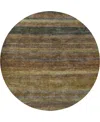 Dalyn Kochi Kc5 8'x8' Round Area Rug In Brown