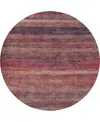 Dalyn Kochi Kc5 8'x8' Round Area Rug In Red
