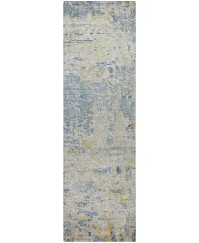 Dalyn Kochi Washable Kc6 2'3"x7'6" Runner Area Rug In Gray
