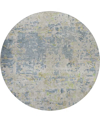 Dalyn Kochi Kc6 8'x8' Round Area Rug In Blue