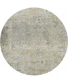 Dalyn Kochi Kc6 8'x8' Round Area Rug In Green