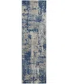 Dalyn Kochi Kc7 2'3"x7'6" Runner Area Rug In Blue