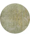 Dalyn Kochi Kc8 8'x8' Round Area Rug In Green