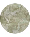 Dalyn Kochi Kc9 8'x8' Round Area Rug In Green