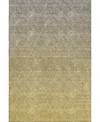 Dalyn Lazio Washable Lz2 2'3"x7'6" Runner Area Rug In Gold