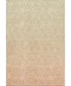 Dalyn Lazio Washable Lz2 3'x5' Area Rug In Salmon