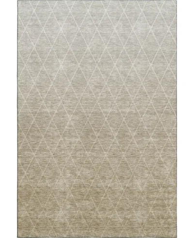 Dalyn Lazio Washable Lz2 5'x7'6"area Rug In Taupe