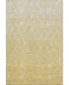 Dalyn Lazio Washable Lz2 9'x12' Area Rug In Wheat