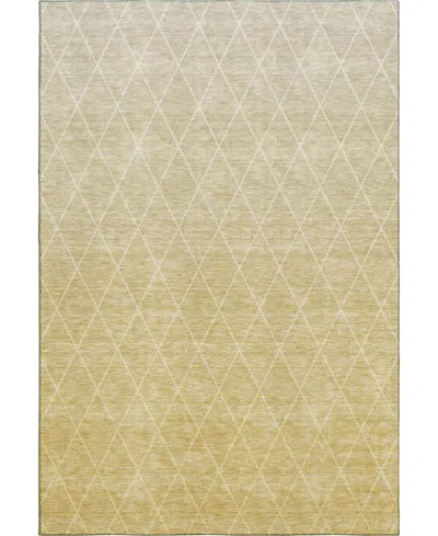 Dalyn Lazio Washable Lz2 9'x12' Area Rug In Wheat