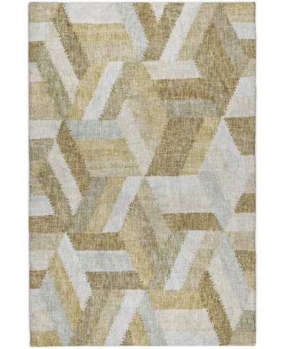 Dalyn Lorenzo Ln1 2'6"x3'10" Area Rug In Brown
