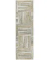 Dalyn Lorenzo Ln2 2'3"x7'6" Runner Area Rug In Neutral