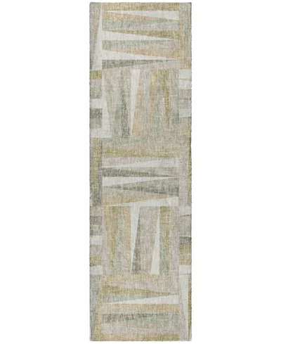 Dalyn Lorenzo Ln2 2'3"x7'6" Runner Area Rug In Neutral