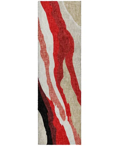 Dalyn Lorenzo Ln4 2'3"x7'6" Runner Area Rug In Red