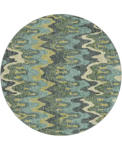 Dalyn Lorenzo Ln6 8'x8' Round Area Rug In Multi
