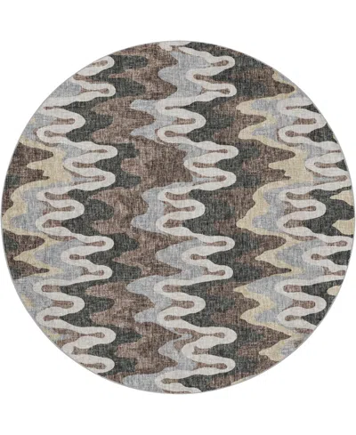 Dalyn Lorenzo Ln6 8'x8' Round Area Rug In Multi