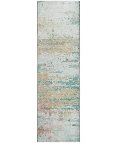 Dalyn Lumara Lm1 2'3"x7'6" Runner Area Rug In Blue