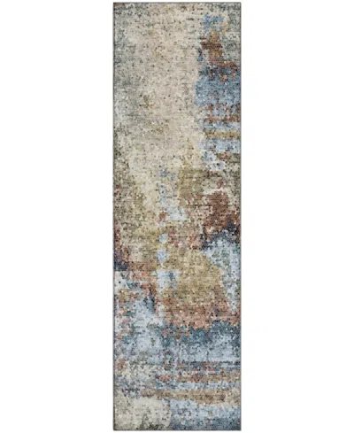 Dalyn Lumara Lm2 2'3"x7'6" Runner Area Rug In Animal Print