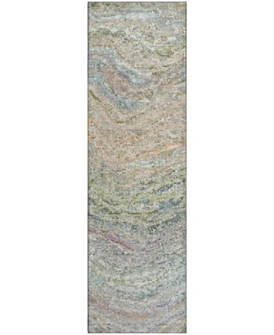 Dalyn Lumara Lm3 2'3"x7'6" Runner Area Rug In Gray