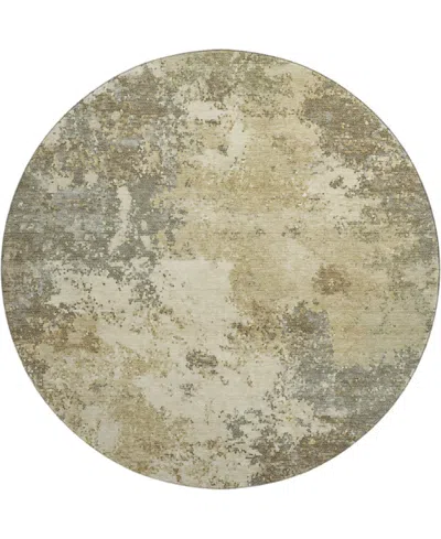 Dalyn Lumara Lm4 8'x8' Round Area Rug In Green