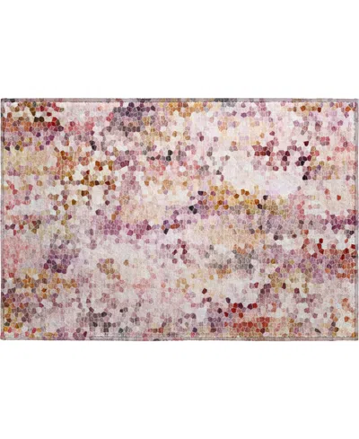 Dalyn Lumara Lm5 1'8"x2'6" Area Rug In Pink