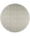 Dalyn Mali Washable Ml2 8' X 8' Round Area Rug In Brown
