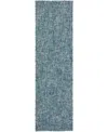 Dalyn Mateo Me1 2'3"x7'6" Runner Area Rug In Denim
