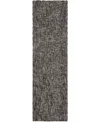 Dalyn Mateo Me1 2'3"x7'6" Runner Area Rug In Ebony